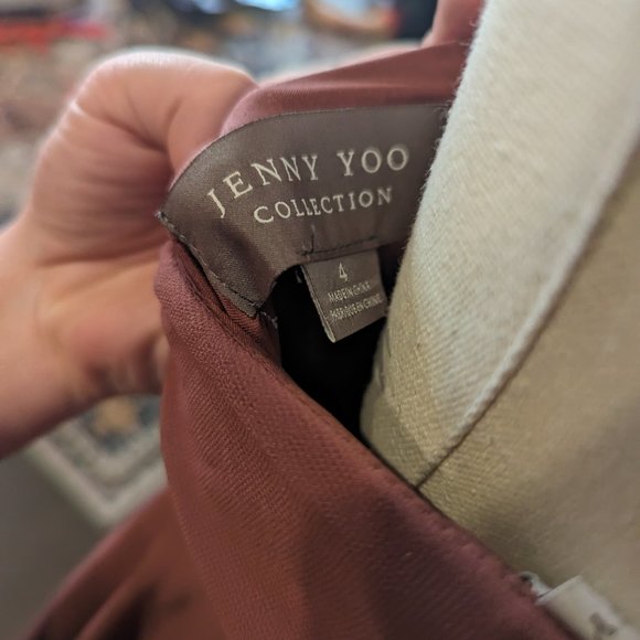 Jenny Yoo Gown | Inesse | Cinnamon Rose | Sz 4 | Formal, Gowns, Bridesmaids - Picture 7 of 8